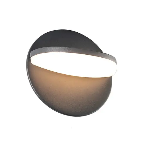 ^LED SMD СТЕННО ОСВЕТИТЕЛНО ТЯЛО 16W 790LM 120° 230V AC 3.000K ТЪМНО СИВО CRI80 IP65 30.000HRS - изображение 4