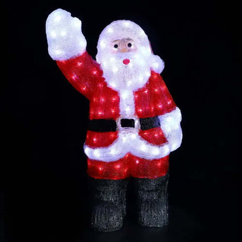 АКРИЛНА КЪДРЕНЕ SANTA 150 LED CW IP44 30 * 27 * 60 см 30 см ОЛОВЕН КАБЕЛ