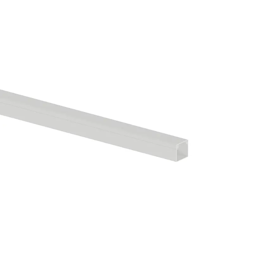 ^CABLE TRUNKING 16X16mm WITHOUT ADHESIVE TAPE WHITE WITH DOUBLE LOCK