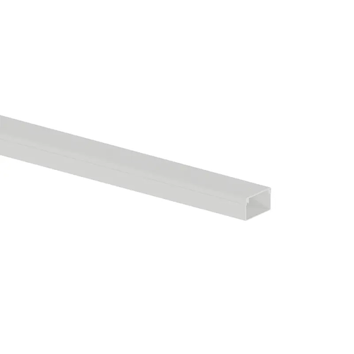 ^CABLE TRUNKING 25X16mm WITHOUT ADHESIVE TAPE WHITE WITH DOUBLE LOCK