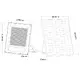 SOLAR SMD LED FLOOD LIGHT 300W 4000K IP66 90° Ra80 2YEARS GUARANTEE - изображение 2