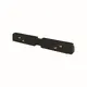 MATTE BLACK ADJUSTABLE ELECTRICAL CONNECTOR FOR MAGNETIC TRACK 48V DC