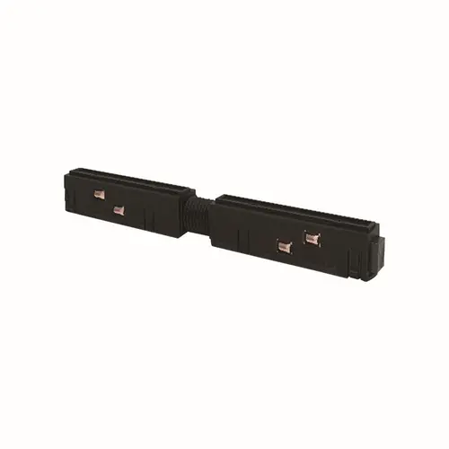 MATTE BLACK ADJUSTABLE ELECTRICAL CONNECTOR FOR MAGNETIC TRACK 48V DC
