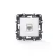 PRIME ТЕЛЕФОНЕН КОНТАКТ 1xRJ11 CAT3 IP20 БЯЛ
