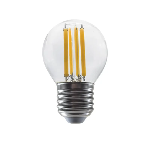 LED ФИЛАМЕНТ E27 G45 7W 4000K 230V AC 900LM RA80 30000H 360°