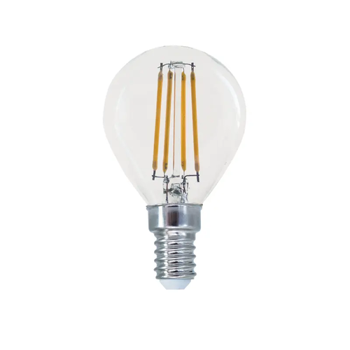 LED ФИЛАМЕНТ E14 STEP-DIM G45 4W 2700K 230V AC 570LM RA80 30000H 360°