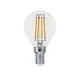 LED ФИЛАМЕНТ E14 DIM G45 5W 2700K 230V AC 680LM RA80 30000H 360°