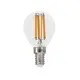 LED ФИЛАМЕНТ E14 G45 6W 4000K 230V AC 770LM RA80 30000H 360°