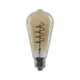 LED ФИЛАМЕНТ E27 DIM ST64 4W КЕХЛИБАР СПИРАЛА 1800K 230V AC 270LM RA80 30000H 360°