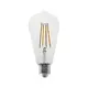 LED ФИЛАМЕНТ E27 ST64 8W 2700K 230V AC 980LM RA80 30000H 360°