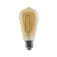 LED ФИЛАМЕНТ E27 ST64 8W КЕХЛИБАР 2700K 230V AC 900LM RA80 30000H 360°