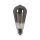 LED ФИЛАМЕНТ E27 ST64 8W ОПУШЕН 1800K 230V AC 400LM RA80 30000H 360°
