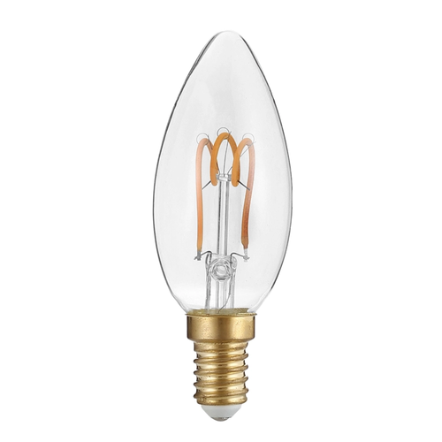 ЛЕД E14 КЕНДЪЛ 3W 2700K 230V AC 300° 220LM RA80