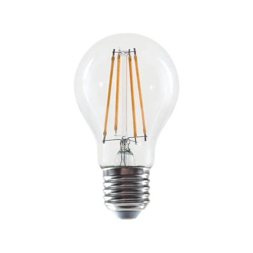 LED ФИЛАМЕНТ E27 A60 8W 6500K 230V AC 1040LM RA80 30000H 360°