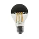LED ФИЛАМЕНТ E27 DIM A60 ЧЕРЕН 8W 2700K 230V AC 900LM RA80 30000H 180°
