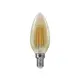 LED ФИЛАМЕНТ E14 DIM C35 5W КЕХЛИБАР 2700K 230V AC 620LM RA80 30000H 360°