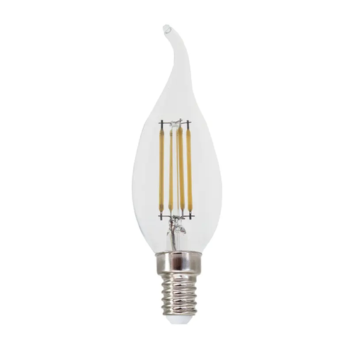 LED ФИЛАМЕНТ E14 DIM C35 5W ВРЪХ КЕХЛИБАР 2700K 230V AC 680LM RA80 30000H 360°