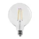 LED ФИЛАМЕНТ E27 G125 8W 2700K 230V AC 980LM RA80 30000H 360°