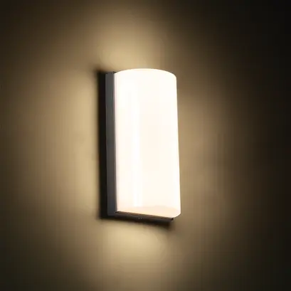 ^LED SMD СТЕННО ОСВЕТИТЕЛНО ТЯЛО 10W 560LM 138° 230V AC 3.000K ТЪМНО СИВО CRI80 IP65 30.000HRS