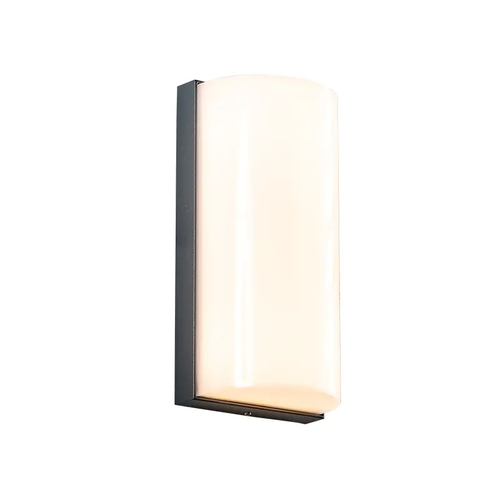 ^LED SMD СТЕННО ОСВЕТИТЕЛНО ТЯЛО 10W 560LM 138° 230V AC 3.000K ТЪМНО СИВО CRI80 IP65 30.000HRS