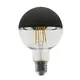 LED ФИЛАМЕНТ E27 DIM G95 8W ЧЕРЕН 2700K 230V AC 900LM RA80 30000H 180°