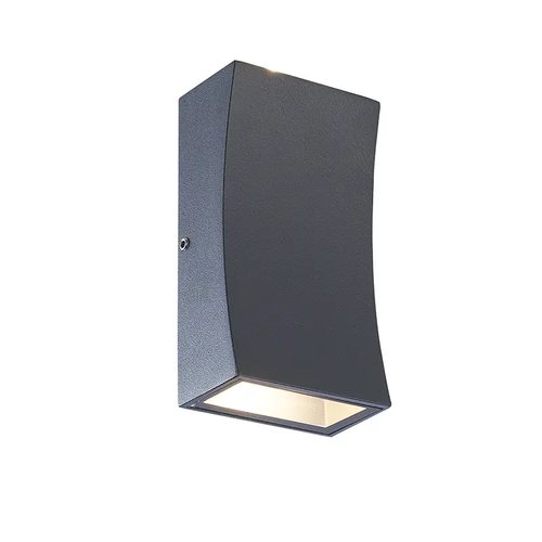 ^LED HP СТЕННО ОСВЕТИТЕЛНО ТЯЛО 6W 180LM 89° 230V AC 3.000K ТЪМНО СИВО CRI80 IP65 30.000HRS