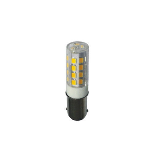 BA15D КЕРАМИК ЛЕД 4W 3.000K 230V AC 350Lm 2835SMD Ra80