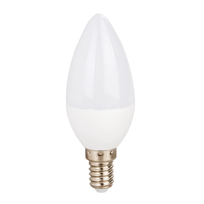 ЛЕД КЕНДЪЛ E14 230V 5W COLOR ДИМИРУЕМА 180° 360Lm Ra80