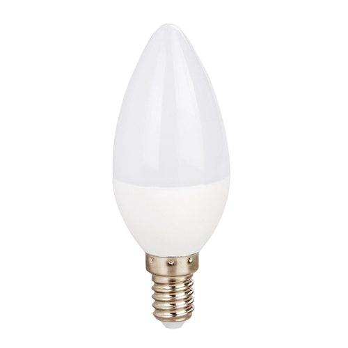 ЛЕД КЕНДЪЛ E14 230V 5W COLOR ДИМИРУЕМА 180° 360Lm Ra80