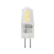 LED SMD G4 1,5W 6000K 12V AC/DC 170LM RA80 30000H 360° МИНИ ПЛАСТМАСА