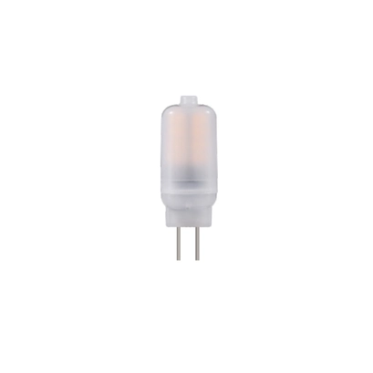 LED SMD G4 2W 6000K 12V AC/DC 170LM RA80 30000H 360° МАТИРАНА ПЛАСТМАСА