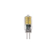 LED SMD G4 2W 4000K 12V AC/DC 190LM RA80 30000H 360° ПРОЗРАЧНА ПЛАСТМАСА