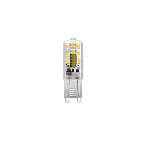 LED SMD G9 3W 4000K 230V AC 260LM RA80 30000H 300° ПЛАСТМАСА ПРОЗРАЧНА