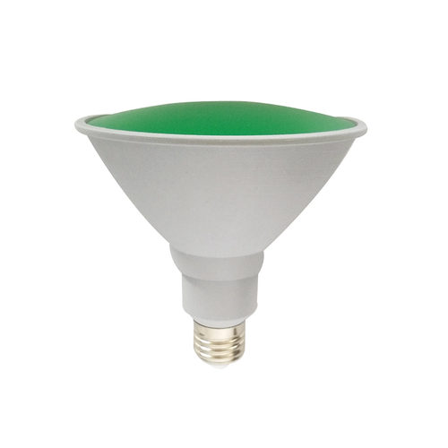 LED SMD E27 PAR38 15W ЗЕЛЕНА 1150LM 42V AC RA80 30000H 110° IP65
