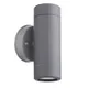 UP-DOWN GREY PP WALL LIGHT GU10Max.2x3W LED IP65