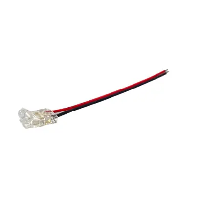 ЗАХРАНВАЩ КОНЕКТОР ЗА 5mm ЕДНОЦВЕТНА 2835&COB LED ЛЕНТА