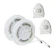 LED SMD DIMMABLE STRIP KIT 2X1.2M 2X5.8W 2X570LM IP65 NANO 3000K WITH 2 SENSORS & 12V DC PLUG DRIVER - изображение 3