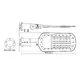 ЛЕД УЛИЧНО ОСВЕТИТЕЛНО ТЯЛО 150W 19500LM 4000K 140x90˚ CLASS I 230V AC IP66 - изображение 3