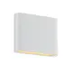 ^LED SMD СТЕННО ОСВЕТИТЕЛНО ТЯЛО 7W 310LM 60° 230V AC 3.000K МАТОВО БЯЛО CRI80 IP54 30.000HRS