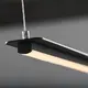 ВИСЯЩА ЛАМПА ЛЕД 20W 3000K 1600LM ЧЕРНО МЕТАЛНО  100Χ5ΧH150CM ATLANTIS - изображение 2