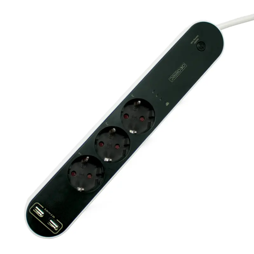 WI-FI РАЗКЛОНИТЕЛ 3 ГНЕЗДА ШУКО 16A 250V 3680W МАКС ВСЯКО И 2 USB ПОРТА 2,4A 5V ВСЕКИ