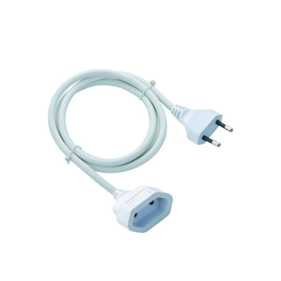 УДЪЛЖИТЕЛ С ДВА ИЗВОДА 10A H05VV-F 2x1mm2 IP20 2m
