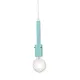 PENDANT METALIC WHITE 1ΧE27 PRIMO
