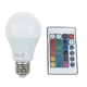 LED SMD E27 A60 8W IR RGB+3000K 230V AC 650LM RA80 30000H 270° С ДИСТАНЦИОННО