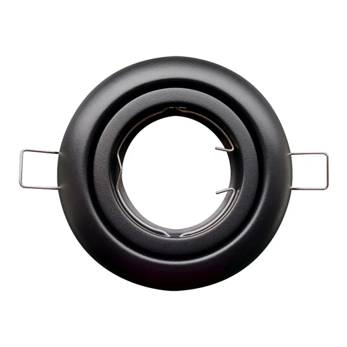 ROUND MOVABLE RECESSED SPOT SAND MATT BLACK