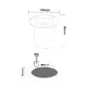 ^LED КРЪГЪЛ COB СПОТ ЗА ВГРАЖДАНЕ В ЗЕМЯ 7W 450LM 3000K 45° 230V AC IP67 Ra80 30000hrs - изображение 2