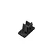 BLACK END CAP FOR TWO WIRES TRACK