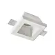 SQUARE GYPSUM TRIMLESS SPOT LUMINAIRE ZOE GU10