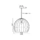 WALL LAMP 1 Χ Ε27 BLACK 50Χ11Χ8 CM METALIC PROMETHEUS - изображение 2