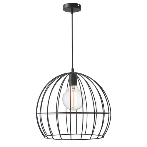 WALL LAMP 1 Χ Ε27 BLACK 50Χ11Χ8 CM METALIC PROMETHEUS